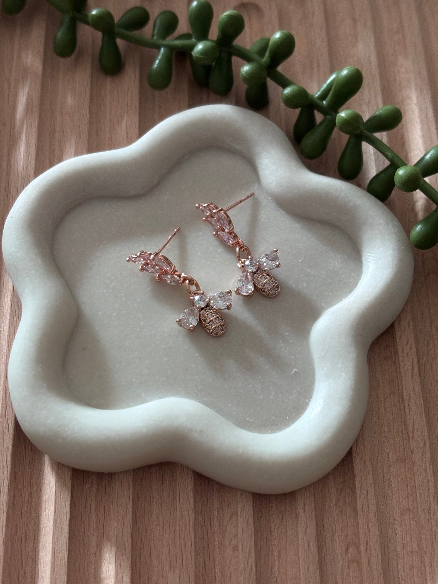 Bee earrings