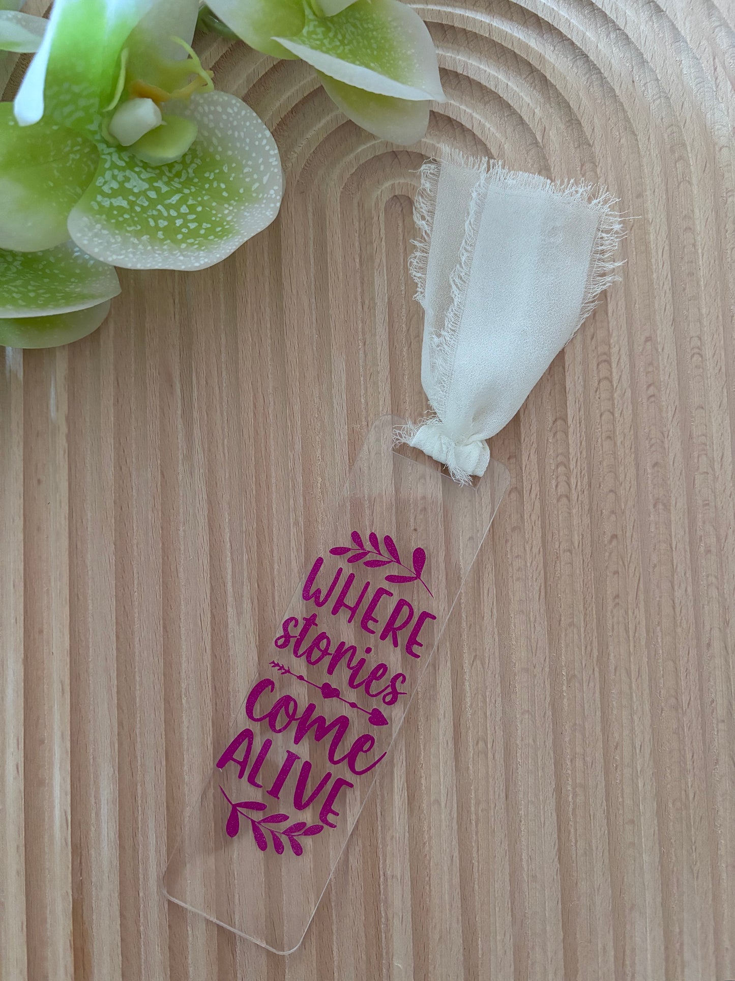 Where stories come alive bookmark