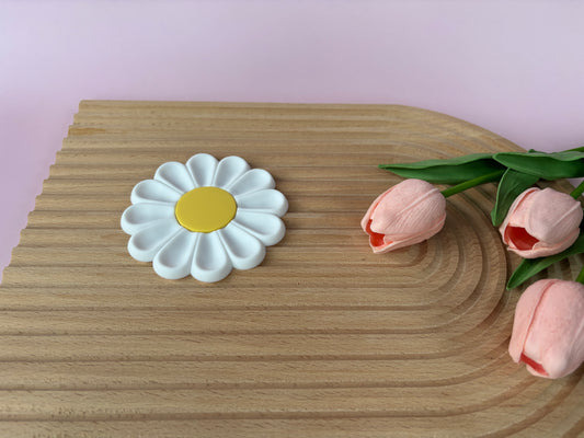 Flower coaster white Daisy