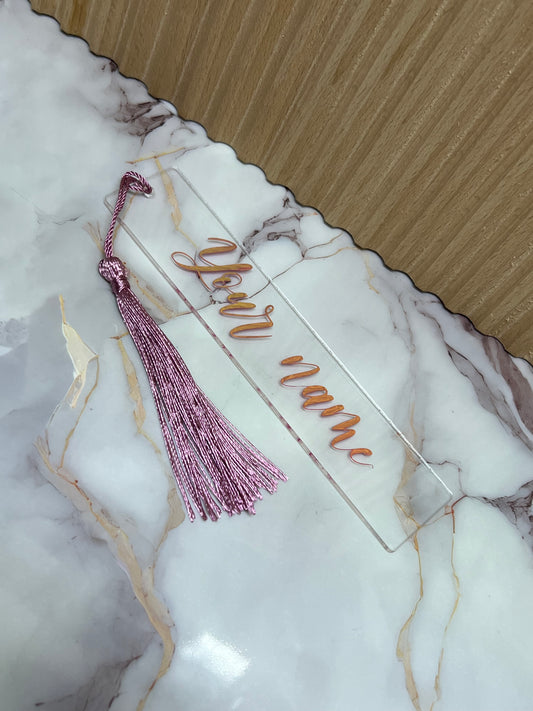 Personalised bookmark