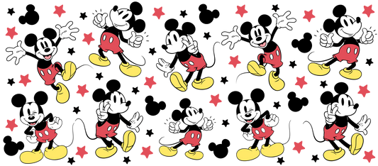 Mouse uv dtf cup wrap