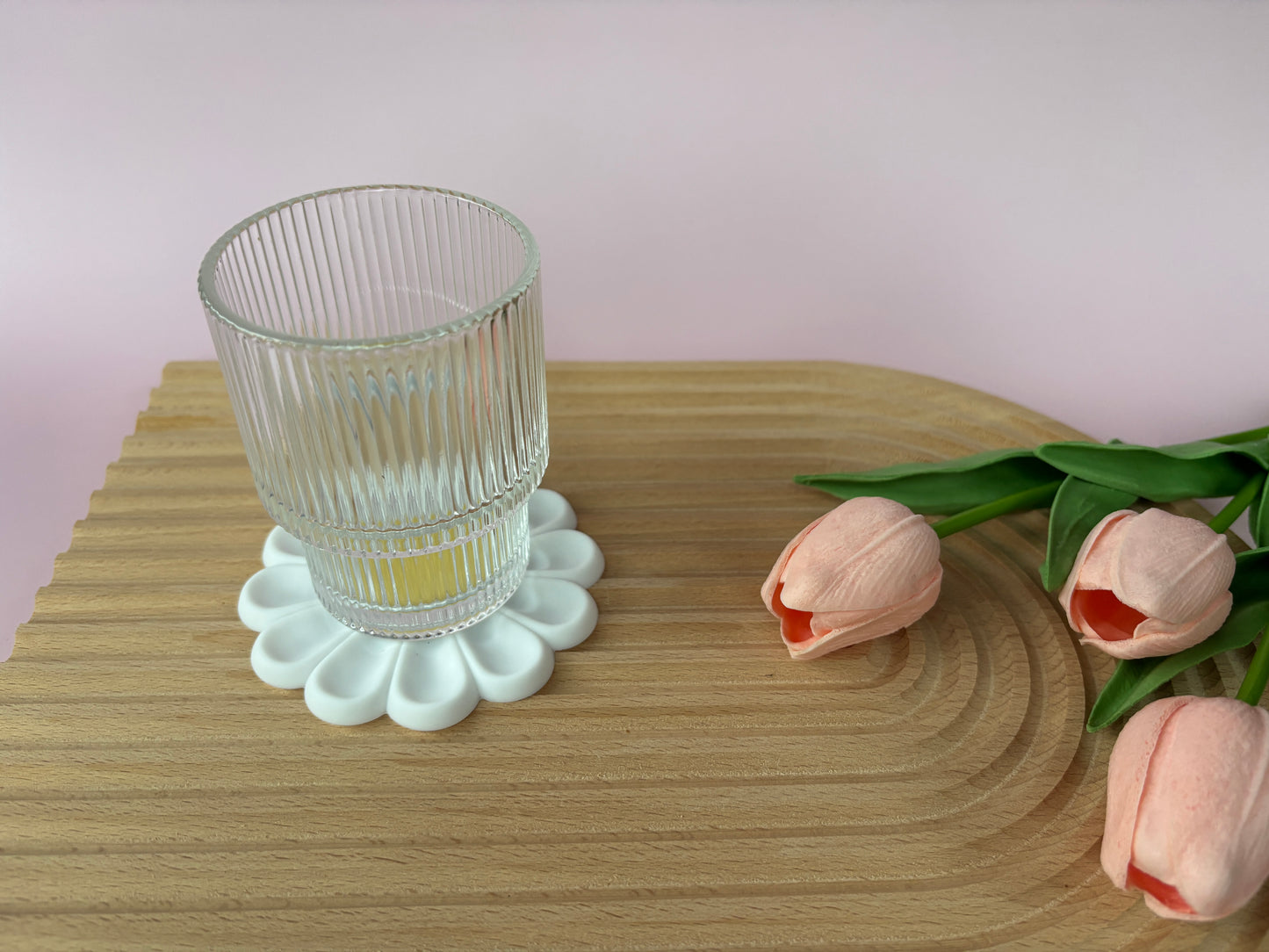 Flower coaster white Daisy
