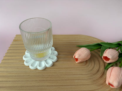 Flower coaster white Daisy