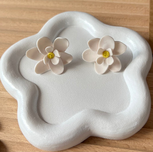 Flower earrings