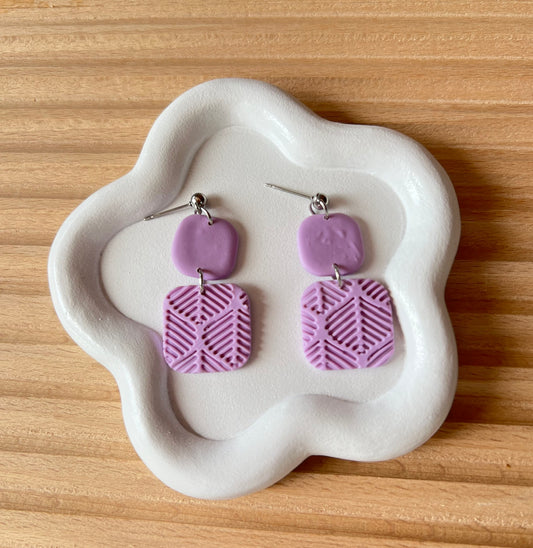 Purple dangles